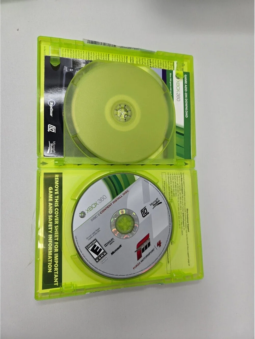 Forza Motorsport 4: Racing Game of the Year Edition (Xbox 360, 2012) CIB